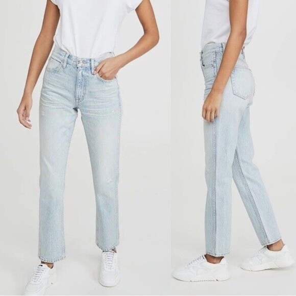 SLVRLAKE High Waist Virginia Slim Love Song Jeans 25 - Picture 1 of 10